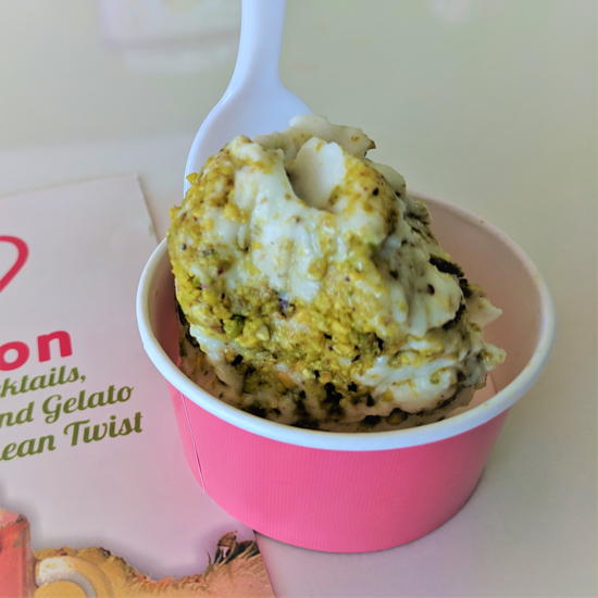 Fruzion - Ashta gelato with pistachios (Foodzooka)