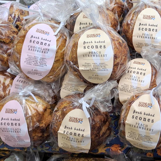 Sconeage Bakery - Farmers market scones (Foodzooka)