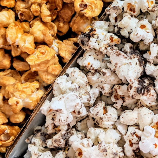 Uncle Pops - Cookies and Cream, Caramel Corn (Foodzooka)